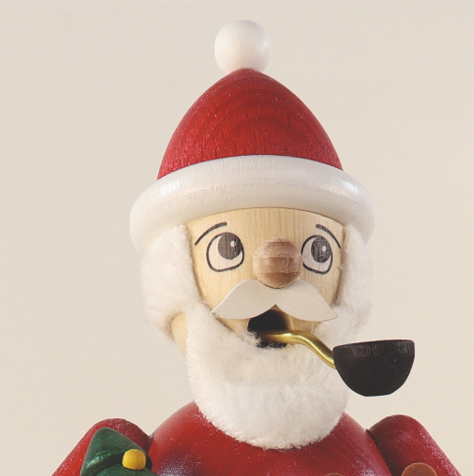 Incense Burner - Santa with Teddy and Tree